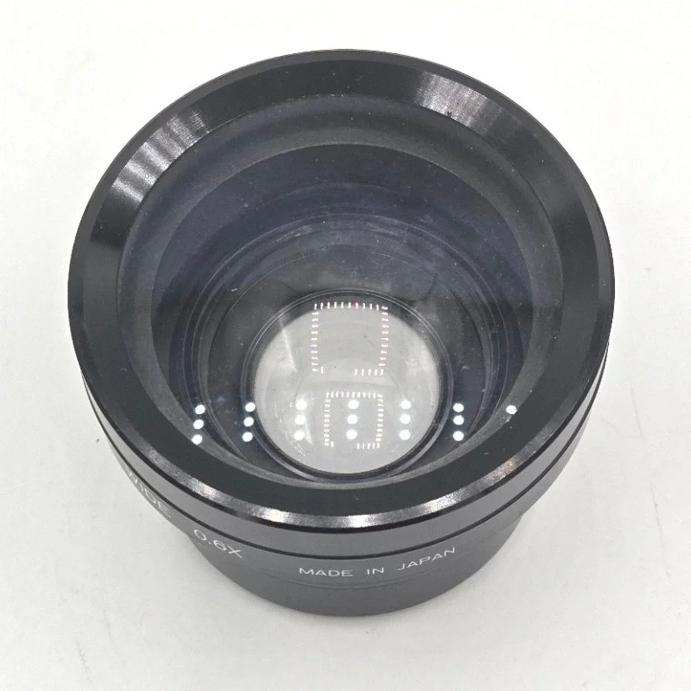 Zykkor Video Ultra Macro Wide 0.6x Lens - 49mm Made in Japan‎